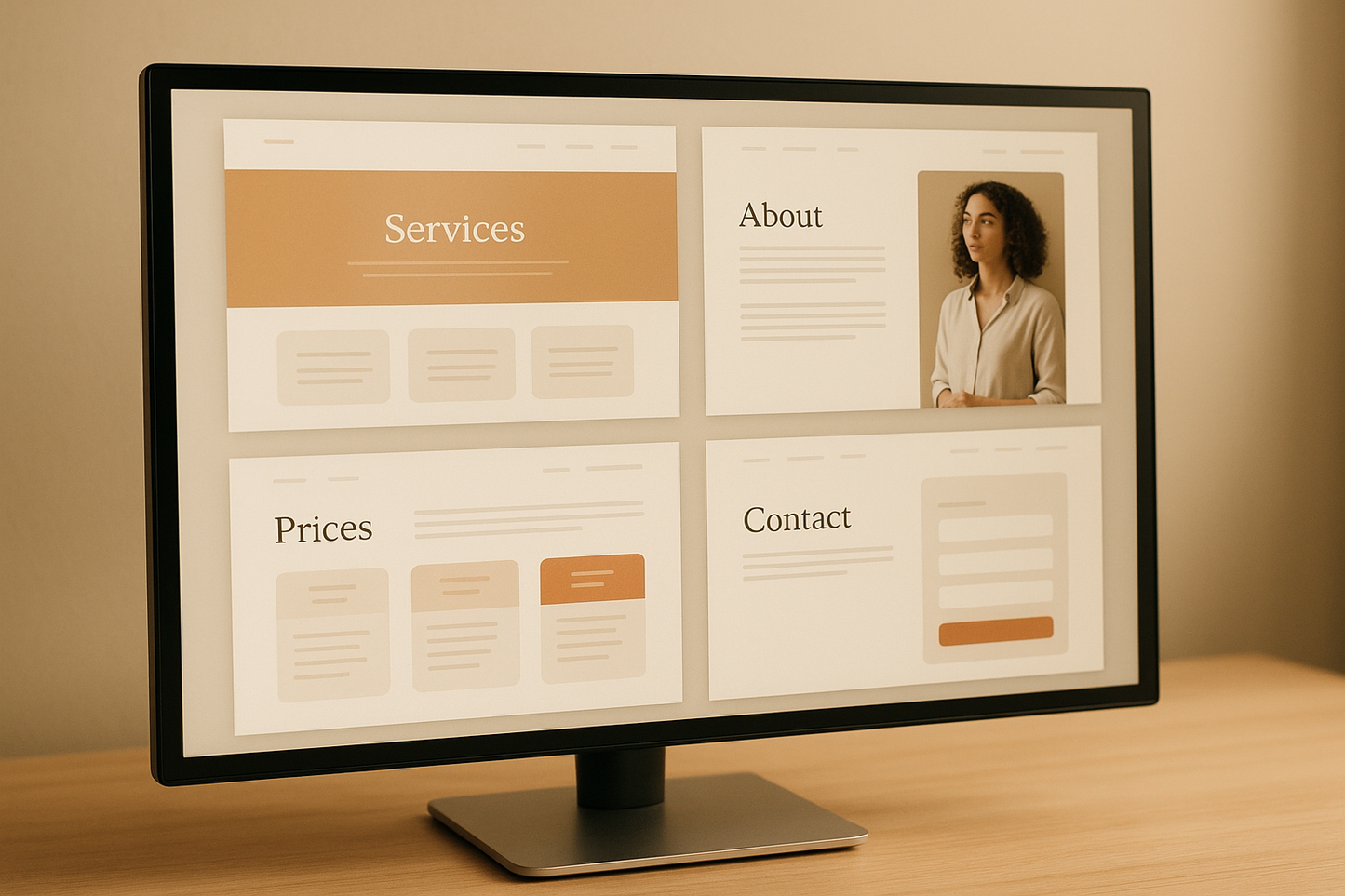 Web Negocio  - Web completa varias páginas (hasta 10) (Pago Final 50%)